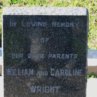 WRIGHT William &amp; Caroline