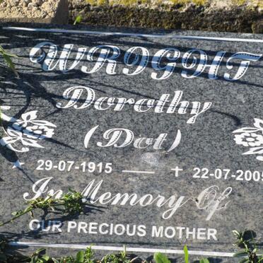 WRIGHT Dorothy 1915-2005