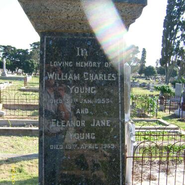 YOUNG William Charles -1953 &amp; Eleanor Jane -1969