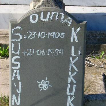 KUKKUK Susanna 1905-1989