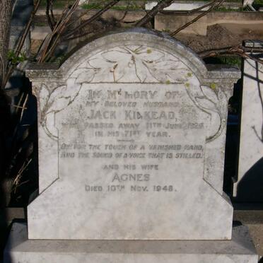 KINKEAD Jack -1929 &amp; Agnes -1948 