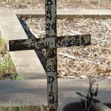 KAYSTER Gregory 1953-