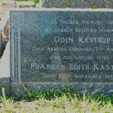 KASTRUP Odin -1952 &amp; Frances Edith -1967 