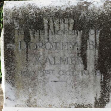 KALMER Dorothy B. -1948 
