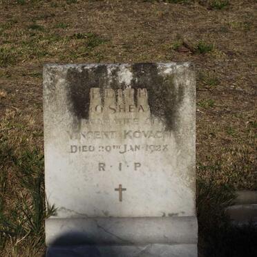 KOVACHI Edith nee O'SHEA -1928