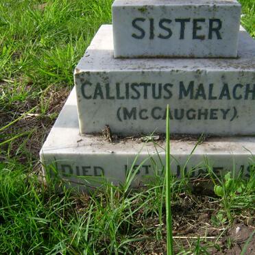Sister Callistus Malachy McCAUGHEY -1983