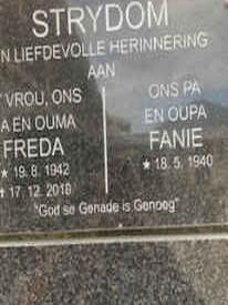 Eastern Cape, PORT ELIZABETH district, Rural (farm cemeteries)