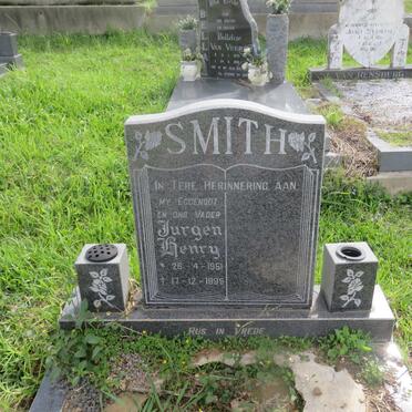 SMITH Jurgen Henry 1951-1995