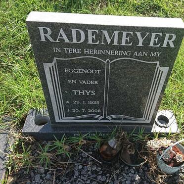RADEMEYER Thys 1939-2008