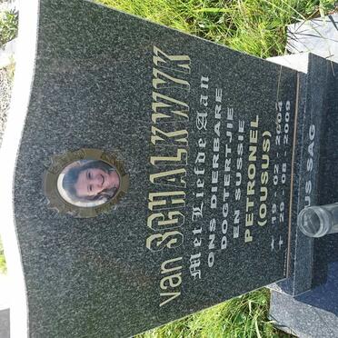 SCHALKWYK Petronel, van 2004-2009