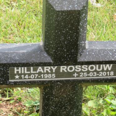 ROSSOUW Hillary 1985-2018