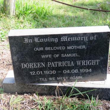WRIGHT Doreen Patricia 1930-1994