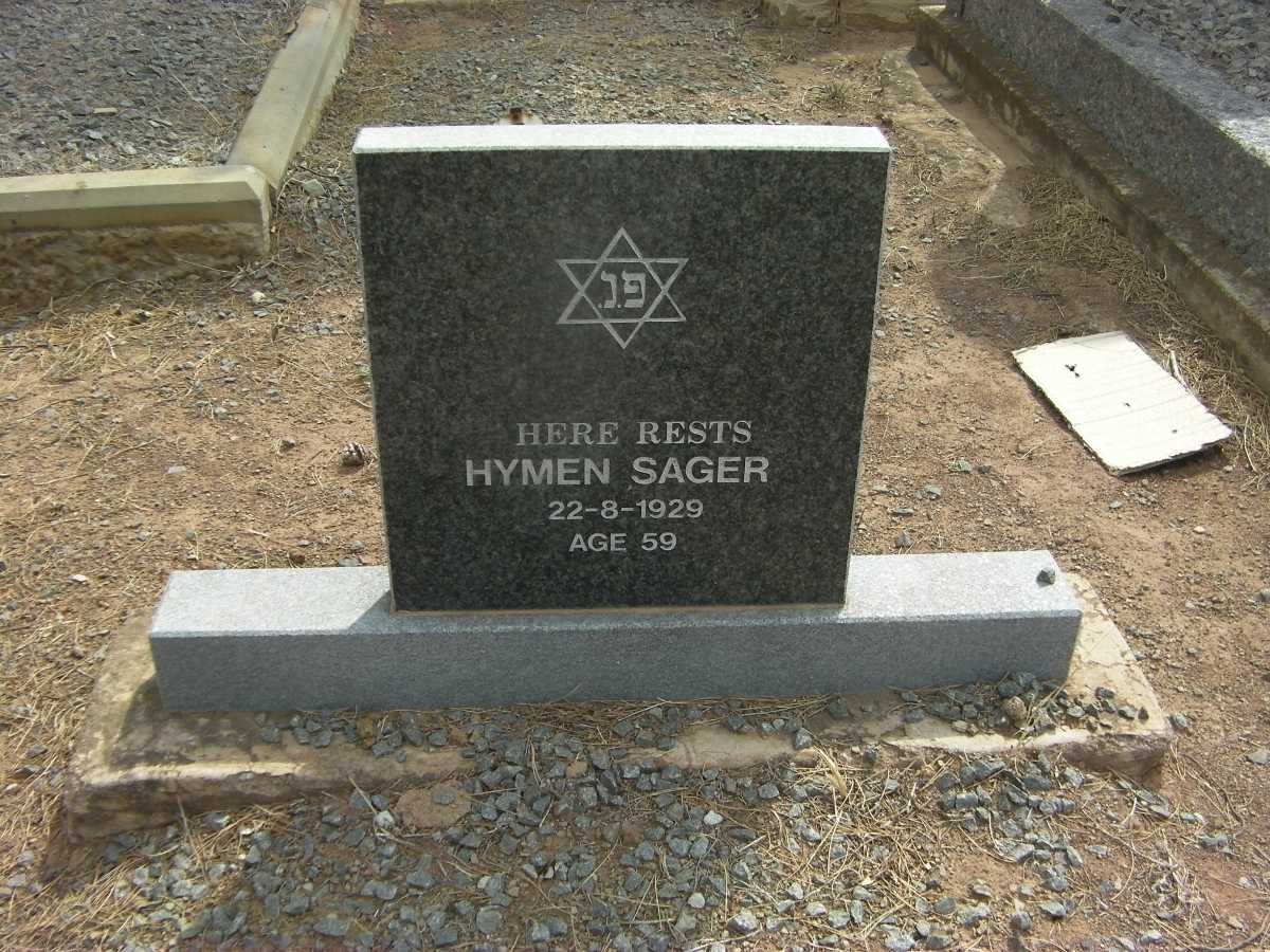 SAGER Hymen -1929