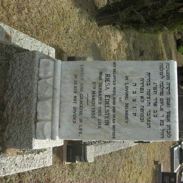 EDELSTEIN Riesa -1953