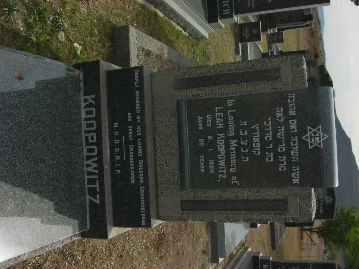 KOOPOWITZ Leah -1954