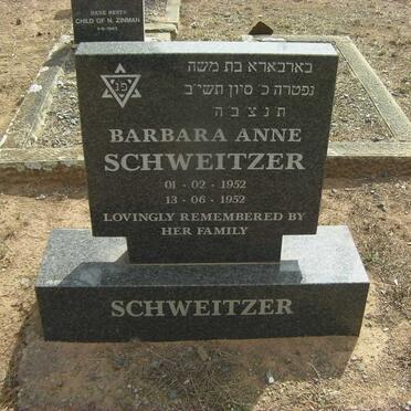 SCHWEITZER Barbara Anne 1952-1952