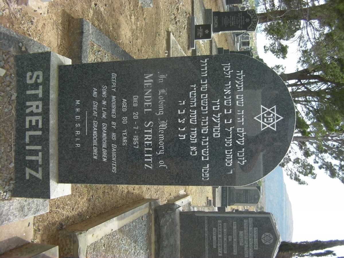 STRELITZ Mendel -1957