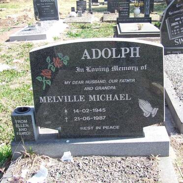 ADOLPH Melville Michael 1945-1987