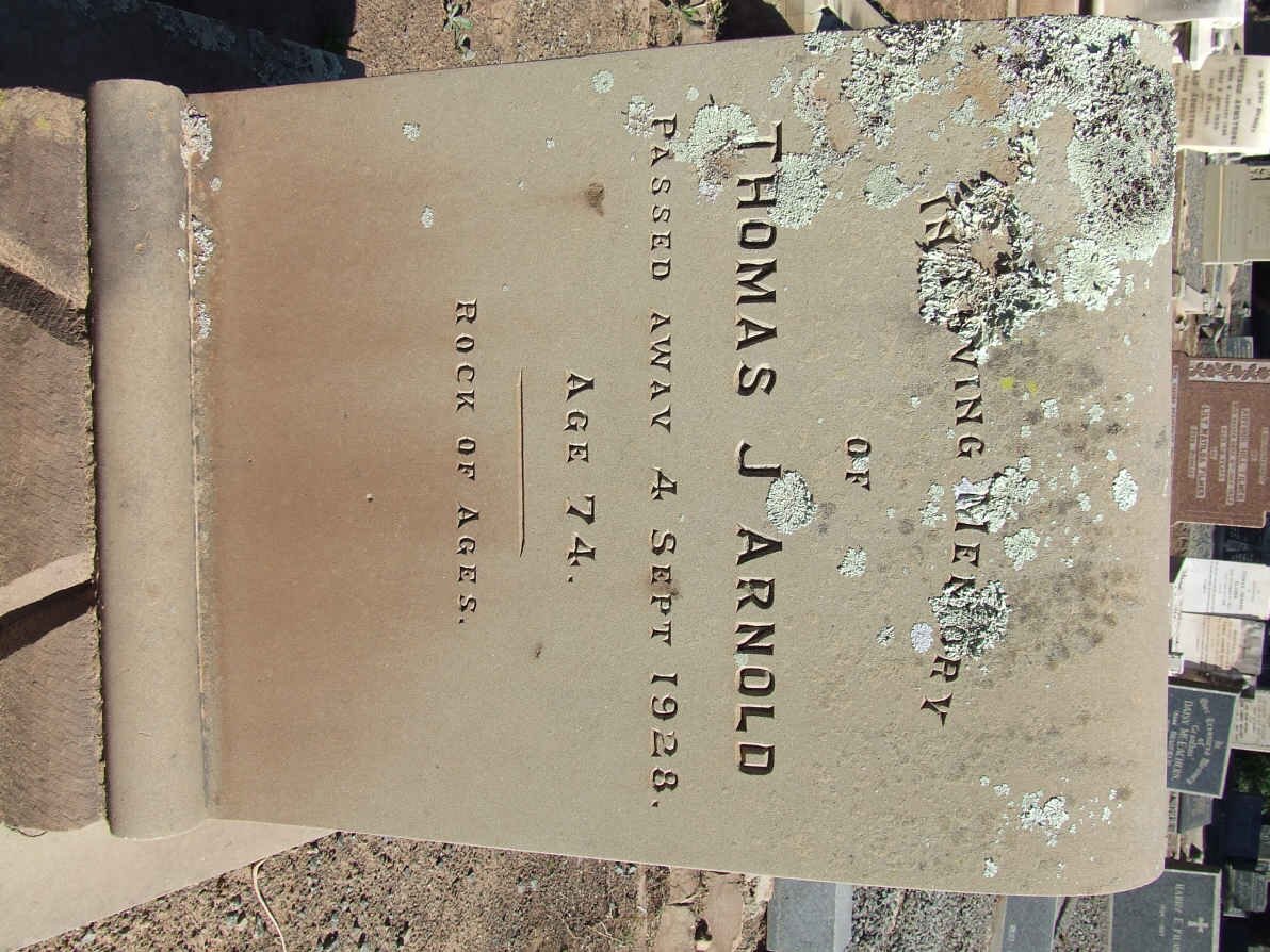 ARNOLD Thomas J. -1928