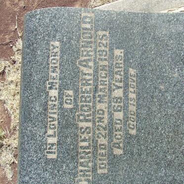 ARNOLD Charles Robert -1925