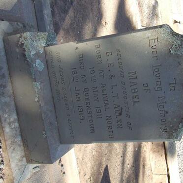 ALLEN Mabel 1911-1919