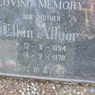 ALLNER Ellen 1894-1978