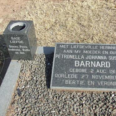 BARNARD Petronella Johanna Susanna 1919-1984