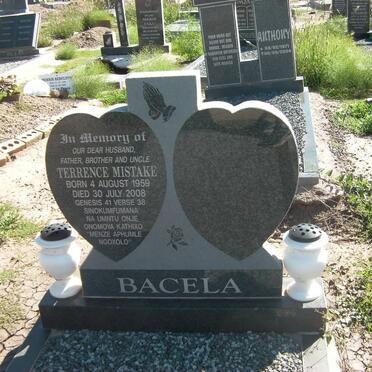 BACELA Terrence Mistake 1959-2008