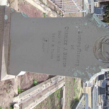 BARTON Charles J. -1912