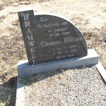 BRAMWELL Thomas William 1929-1960