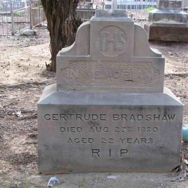 BRADSHAW Gertrude -1880