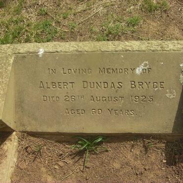 BRYCE Albert Dundas -1925