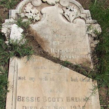 BREMNER William Hill -1917 &amp; Bessie Scott -1936