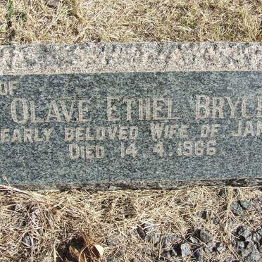 BRYCE Olave Ethel -1966