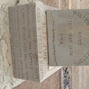 BREETZKE Walter Frank 1875-1876 :: BREETZKE Jane