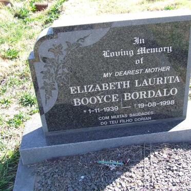 BORDALO Elizabeth Laurita nee BOOYCE 1939-1998