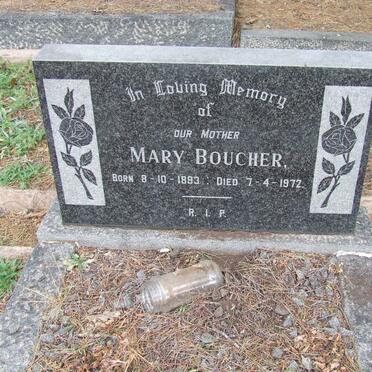 BOUCHER Mary 1893-1972