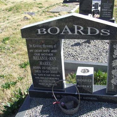 BOARDS Melanie-Ann nee MAREE 1979-2002