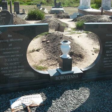 BOBOTYANA Nzame 1950-2004 &amp; Beatrice 1954-2008