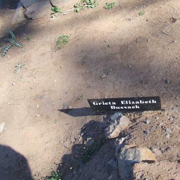 BUSSACK Grieta Elizabeth