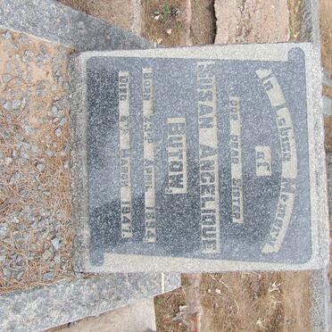 BUTOW Susan Angelique 1894-1947