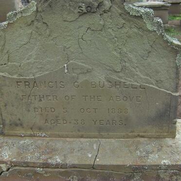 BUSHELL Francis G. -1888