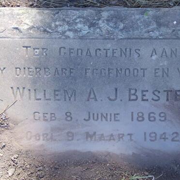 BESTER Willem A.J. 1869-1942