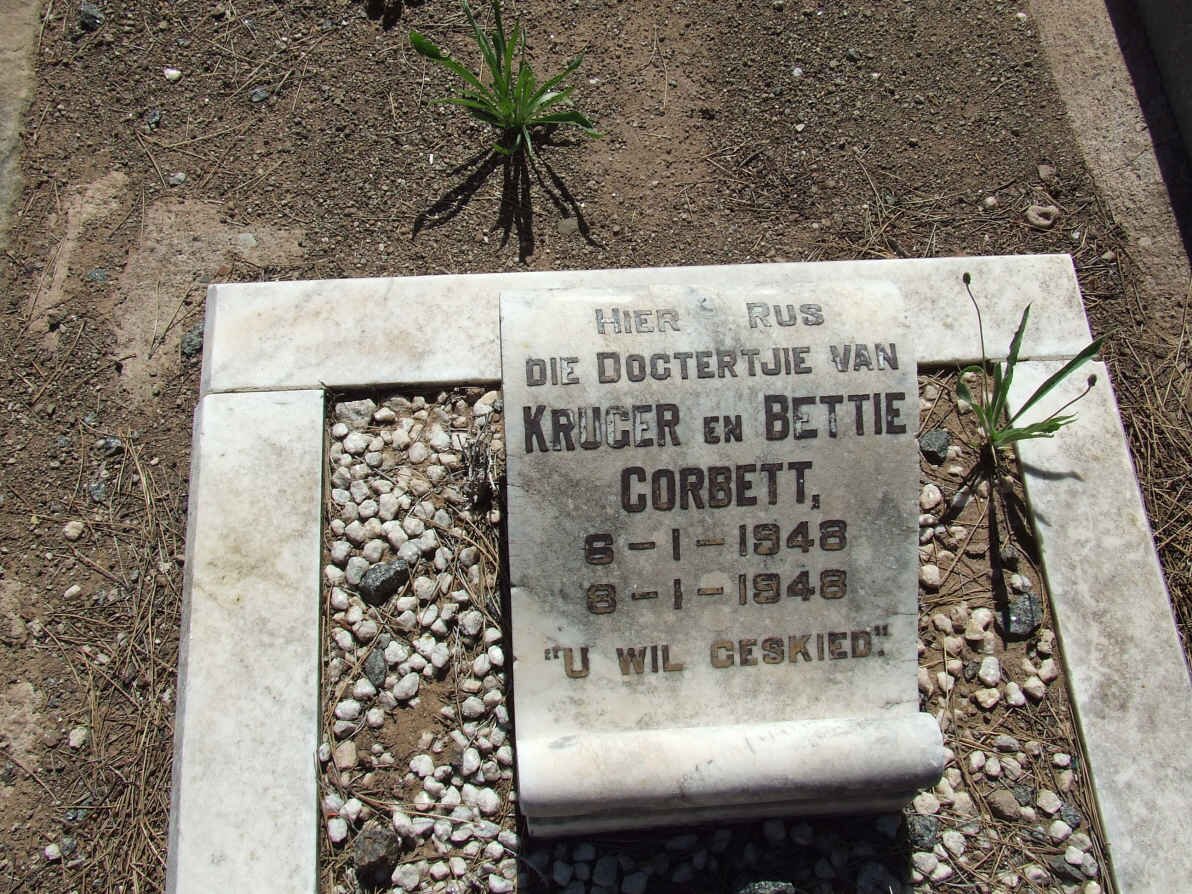 CORBETT Baby 1948-1948