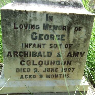 COLQUHOUN George -1907