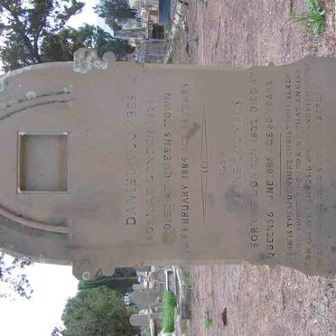 COOMBES Daniel 1826-1884 &amp; Jane 1832-1885