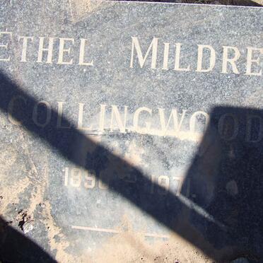 COLLINGWOOD Ethel Mildred 1890-1971
