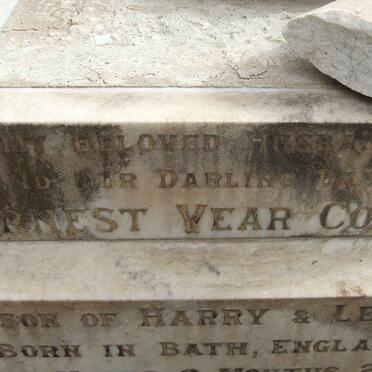 COOK Ernest Vear -1928