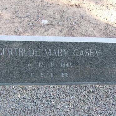 CASEY Gertrude Mary 1847-1915
