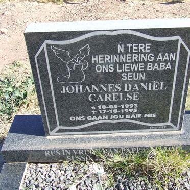 CARELSE Johannes Daniël 1993-1995
